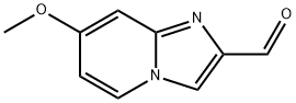 7-Methoxy-imidazo[1,2-a]pyridine-2-carbaldehyde Struktur