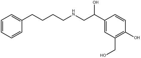 SALMETEROL RELATED COMPOUND A (4-[1-ヒドロキシ-2-(4-フェニルブチルアミノ)エチル]-2-(ヒドロキシメチル)フェノール)