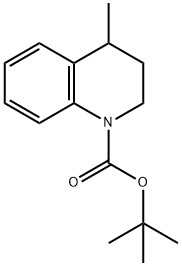 tert-Butyl 4-methyl-3,4-dihydroquinoline-1(2H)-carboxylate Struktur