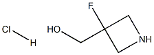 (3-Fluoroazetidin-3-yl)methanol hydrochloride Struktur