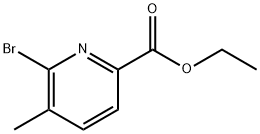 Ethyl 6-bromo-5-methylpicolinate Struktur