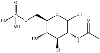 N-Acetyl-D-chondrosamine 6-phosphate Struktur