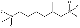 1,6-Bis(Trichlorosilyl)-2,5-Dimethylhexane Struktur