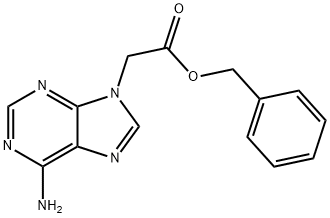 Benzyl 6-amino-9H-purine-9-acetate Struktur