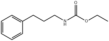 ethyl 3-phenylpropylcarbamate Struktur