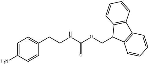 N-Fmoc-2-(4-aminophenyl)ethylamine Struktur