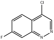 4-Chloro-7-fluoro-cinnoline Struktur