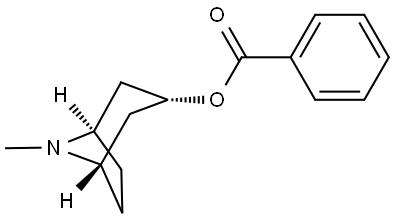 Benzoyltropein Struktur