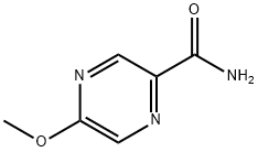 5-methoxypyrazine-2-carboxamide Struktur