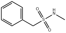 N-methylbenzenemethanesulfonamide Struktur