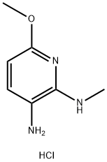 6-Methoxy-N2-methylpyridine-2,3-diamine hydrochloride Structure