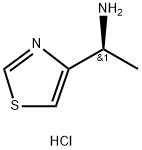 (S)-1-Thiazol-4-yl-ethylamine dihydrochloride Struktur