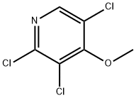 2,3,5-Trichloro-4-methoxypyridine Struktur