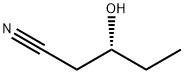 (R)-3-hydroxypentanenitrile Struktur