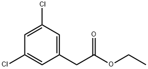 BENZENEACETIC ACID, 3,5-DICHLORO-, ETHYL ESTER Structure