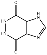 5,6-Dihydro-1H-imidazo[4,5-d]pyridazine-4,7(3aH,7aH)-dione Struktur