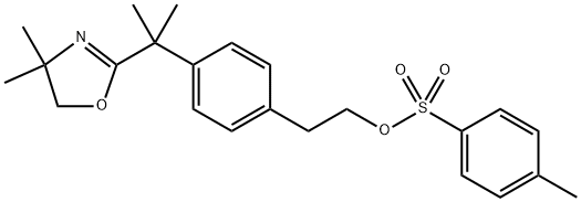 4-(2-(4,4-Dimethyl-4,5-dihydrooxazol-2-yl)propan-2-yl)phenethyl 4-methylbenzenesulfonate