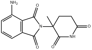 4-amino-2-(3-methyl-2,6-dioxo-piperidin-3-yl)-isoindole-1,3-dione Struktur