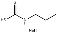 SODIUM PROPYLCARBAMODITHIOATE Struktur