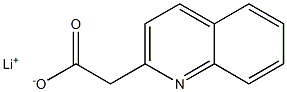 Lithium 2-(quinolin-2-yl)acetate Struktur