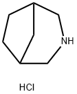 3-azabicyclo[3.2.1]octane hydrochloride Struktur