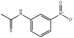 N-(3-nitrophenyl)ethanethioamide Struktur