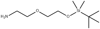 2-[2-[[(1,1-Dimethylethyl)dimethylsilyl]oxy]ethoxy]ethanamine 結(jié)構(gòu)式