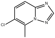 6-Chloro-5-methyl-[1,2,4]triazolo[1,5-a]pyridine Struktur