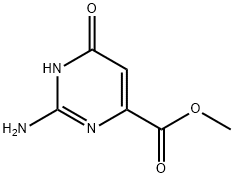 methyl 2-amino-6-hydroxypyrimidine-4-carboxylate Struktur