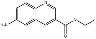 ethyl 6-aminoquinoline-3-carboxylate Struktur