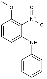 3-Methoxy-2-nitro-N-phenylaniline Struktur