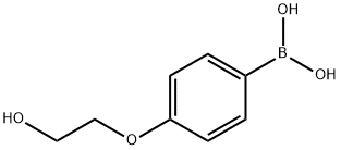 4-(2-Hydroxyethoxy)phenylboronic acid Struktur