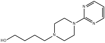 4-(4-(pyrimidin-2-yl)piperazin-1-yl)butan-1-ol Struktur