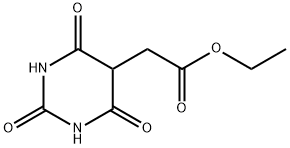 ethyl2-(2,4,6-trioxohexahydropyrimidin-5-yl)acetate Struktur