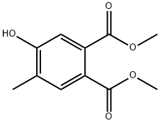 Dimethyl 4-hydroxy-5-methylphthalate Struktur