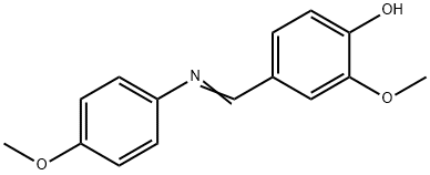 2-METHOXY-ALPHA-(4-METHOXYPHENYLIMINO)-PARA-CRESOL Struktur