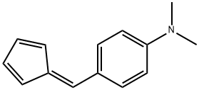 4-(Cyclopenta-2,4-dien-1-ylidenemethyl)-N,N-dimethylaniline Struktur