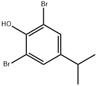 2,6-Dibromo-4-isopropylphenol Struktur