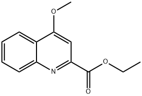 ethyl 4-methoxyquinoline-2-carboxylate Struktur