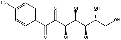 1-(4-Hydroxybenzoyl)glucose Struktur