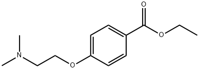 Ethyl 4-(2-(dimethylamino)ethoxy)benzoate Struktur