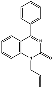 1-Allyl-4-phenylquinazolin-2(1H)-one Struktur