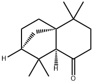 (2S,4aS,8aS)-1,1,5,5-Tetramethylhexahydro-1H-2,4a-methanonaphthalen-8(2H)-one Struktur