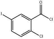 2-Chloro-5-iodo-benzoyl chloride Struktur