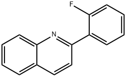 2-(2-Fluorophenyl)quinoline Struktur