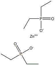 Zinc Diethylphosphinate Struktur