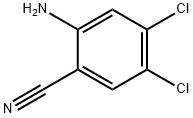 2-Amino-4,5-dichloro-benzonitrile Struktur