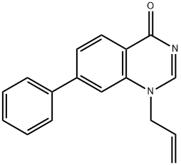 1-Allyl-7-phenylquinazolin-4(1H)-one Struktur