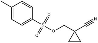 1-cyanocyclopropyl 4-methylbenzenesulfonate Struktur