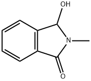 3-Hydroxy-2-methyl-2,3-dihydro-isoindol-1-one Struktur